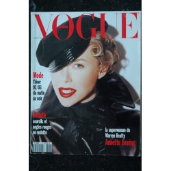 VOGUE 728 aout 1992 Cover...