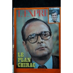 L'Express 1289  22 mars 1976  LE PLAN CHIRAC - Le cas Jean-Paul BELMONDO