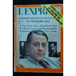 L'Express 1139  7 mai1973  Ben BRADLEE directeur du Washington Post -  Le drame de la Maison Blanche
