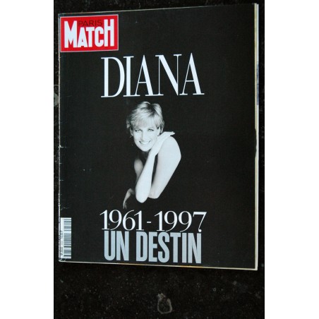 PARIS MATCH N° 1989  1987   LADY DI   Cover + 10 pages STALLONNE Dyck RIVERS