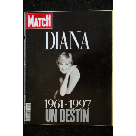 PARIS MATCH N° 2520  11 septembre 1997   DIANA 1961 - 1997  Un Destin   Cover + 56 pages