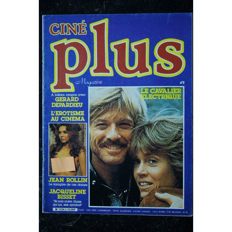 CINE Plus Magazine 2 L'erotisme au cinéma Jean ROLLIN Jacqueline BISSET