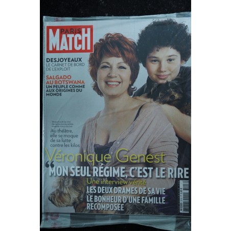 PARIS MATCH N° 3116 Veronique Genest Salgado au Botswana Desjoyeaux
