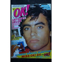 OK ! âge tendre 438  ISABELLE ADJANI  ALAIN DELON + Poster KAREN CHERYL