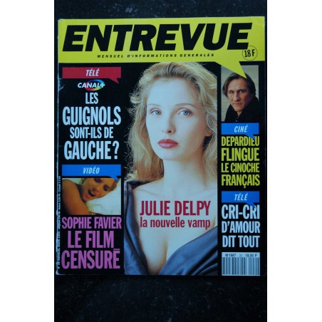 ENTREVUE 19 1994 Février KATE MOSS Maruschka DETMERS Lova MOOR Bruce WILLIS ROUCAS Bernès ENTREVUE 19 1994 Février KATE MOSS Maruschka DETMERS Lova MOOR Bruce WILLIS ROUCAS Bernès