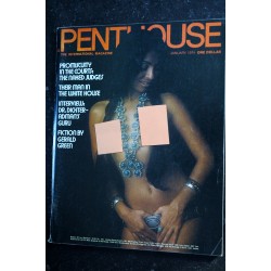 PENTHOUSE US 1974/01 Paula Kite Claudia Arena Dr. Ernest Dichter Bob Fosse     Transsexuals by Terri Schultz