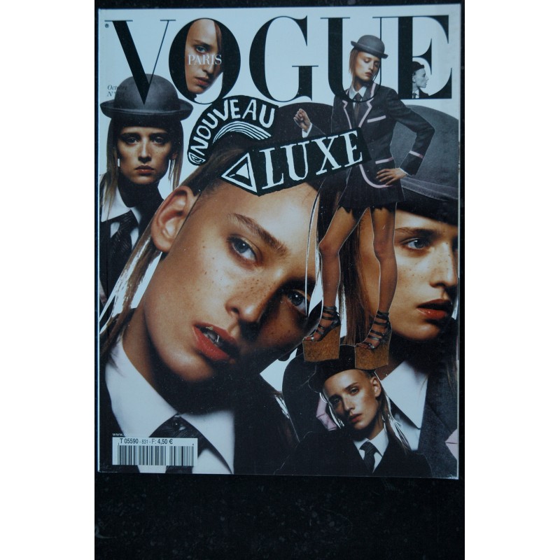 VOGUE 831 octobre 2002 Nouveau Luxe - Mode