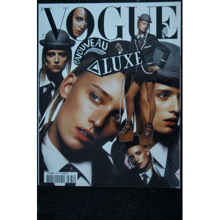 VOGUE 831 octobre 2002 Nouveau Luxe - Mode