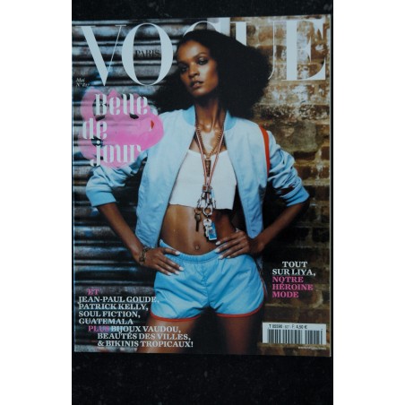VOGUE 827 mai 2002 Belle de jour Liya Jean-Paul Gude Patrick Kelly