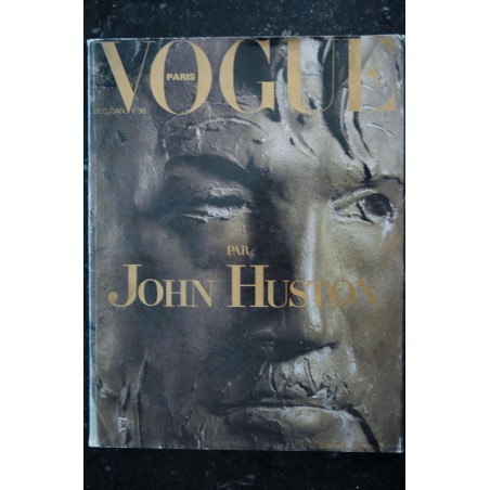 VOGUE 622 décembre 1981 Par John Huston - 320 pages