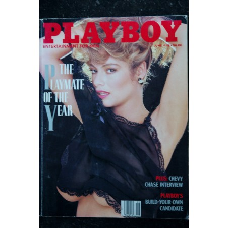 PLAYBOY US 1988 06 INDIA ALLEN Emily Arth INTERVIEW Chevy Chase + Suppléments