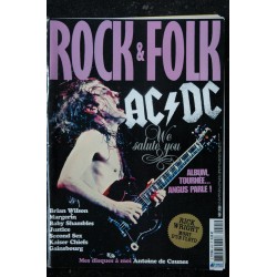 ROCK & FOLK 495  AC/DC...