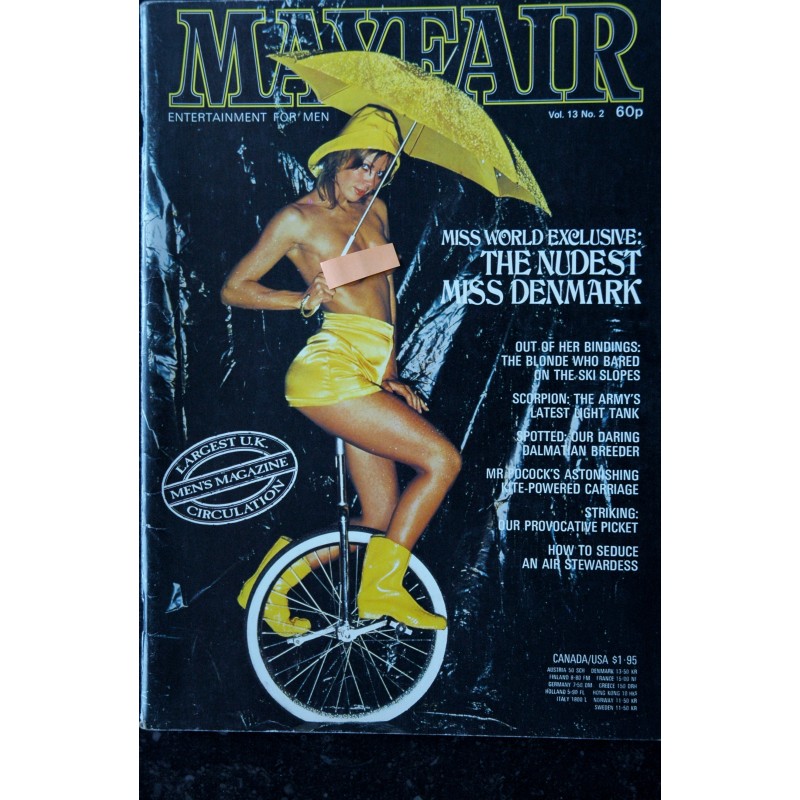 MAYFAIR UK Vol 13 N° 02  PAM ANDERSON   BELINDA CRAYFORD   HELENA MEERS