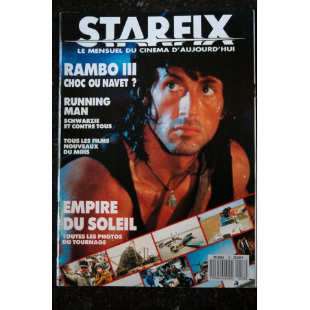 STARFIX 029  DOSSIER STALLONE ROCKY IV + POSTERS RAMBO & ROCKY IV RICHARD GERE LIFEFORCE Mathilda MAY