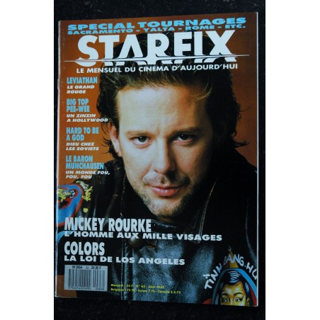 STARFIX 062  n° 62  * 1988 *  ARNOLD SCHWARZENEGGER  Emmanuelle de I à VI