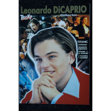 TELE K7 HS 13 1988 Collector Spécial Leonardo DiCaprio + poster + CP - 68 pages