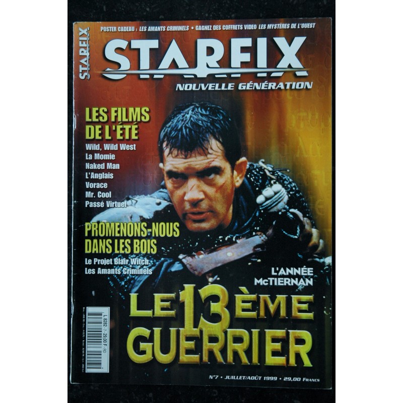 STARFIX 7 1999 Le 13ème Guerrier Promenons-nous dans les bois Wild, Wild West la Momie Naked Man + Posters