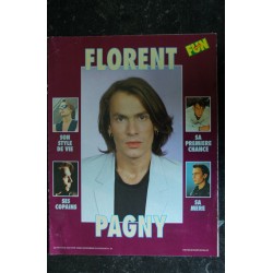 SPOT LIGHT Supplément N° 24  FLORENT PAGNY Poster géant Supplément 1989