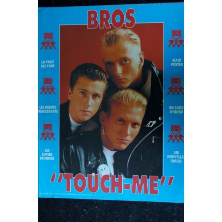 SPOT LIGHT Supplement N° 17 Bros Touch-me Poster géant 1989