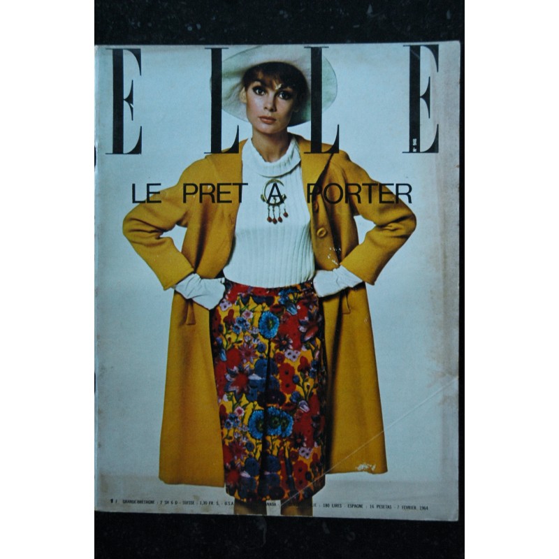 ELLE 946 - 7 février 1964 - Le Pret à porter - Mode