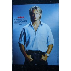 SPOT LIGHT Supplement N° 21 David Hallyday - Poster géant 1989