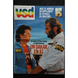 VSD 517 JUILLET 1987 COVER MADONNA ANGE OU DEMON QUI A PEUR DE MADONA ? ARRIVEE A PARIS