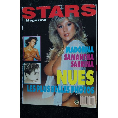 STARS MAGAZINE 14 SAMANTHA FOX SABRINA MADONNA BRIGITTE NIELSEN HELLE MICHAELSEN
