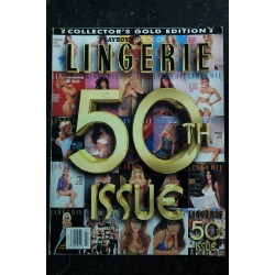 PLAYBOY'S LINGERIE 1996 07 JUL/AUG COLLECTOR 50th ISSUE RARE DE 1984 à 1996 NUS