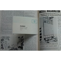 PLAYBOY US 1962 05 MAY BEN HECHT FRANCOISE SAGAN VARGAS PLAYMATE MARYA CARTER CYNTHIA MADDOX + Suppléments