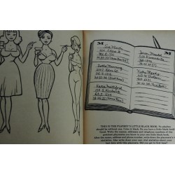 PLAYBOY US 1963 01 JANUARY ERNEST HEMINGWAY MORT SAHL LIZ TAYLOR CLEOPATRE NORMAN MAILER + COLORING BOOK