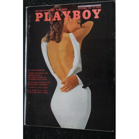 PLAYBOY US 1967 11 NOVEMBER INTERVIEW MICHELANGELO ANTONIONI WOODY ALLEN PLAYMATE KAYA CHRISTIAN