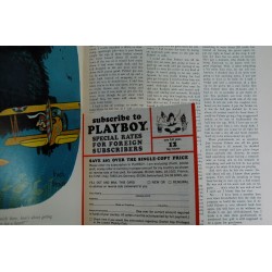PLAYBOY US 1966 07 JULY URSULA ANDRESS  8 PAGES INTERVIEW RALPH GINZBURG SEAN CONNERY PIN-UP VARGAS + Suppléments