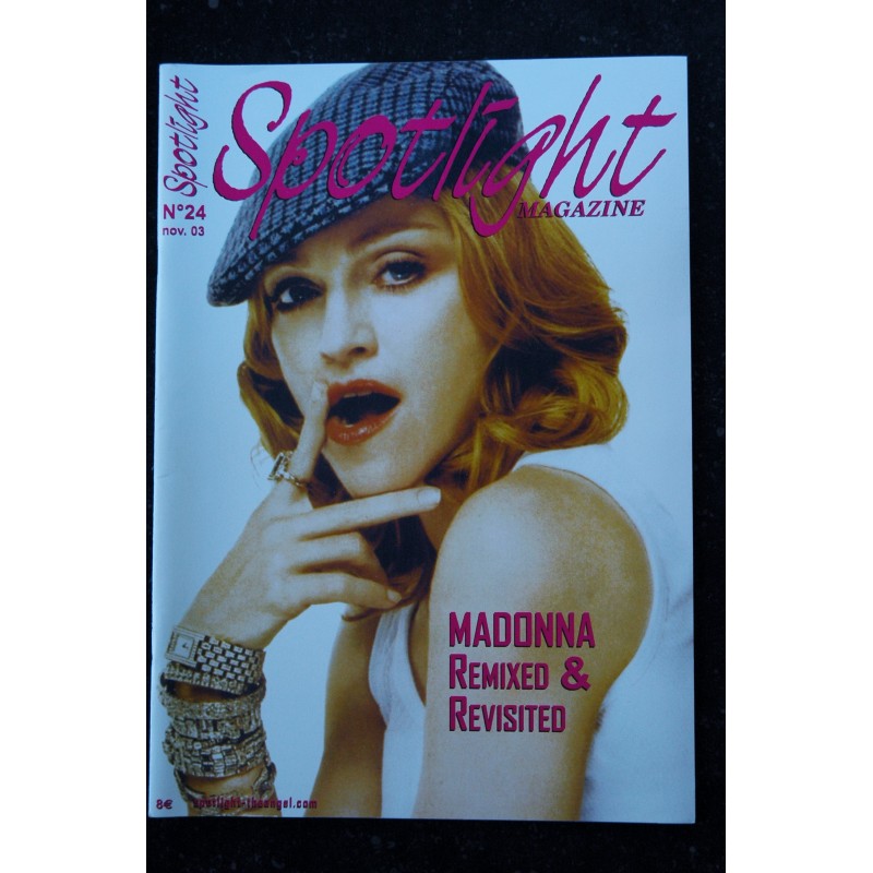 SPOTLIGHT 25 MARS 2004 MADONNA HELMUT NEWTON COVERS NEWS TOP 50 CD SINGLE