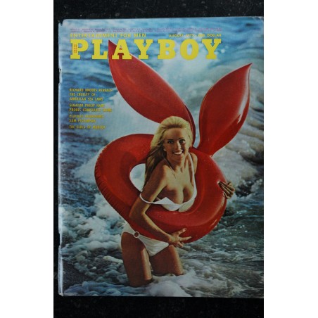 PLAYBOY Us 1972 08 INTERVIEW SAM PECKINPAH LINDA SUMMERS Carol Vitale VARGAS GIRL
