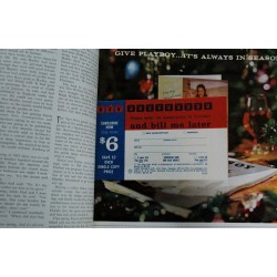 PLAYBOY US 1962 01 JANUARY ERNEST HEMINGWAY PART II MERLE PERTILE CAPTAIN JACK PIN-UP VARGAS PLAYMATE REVIEW + Suppléments
