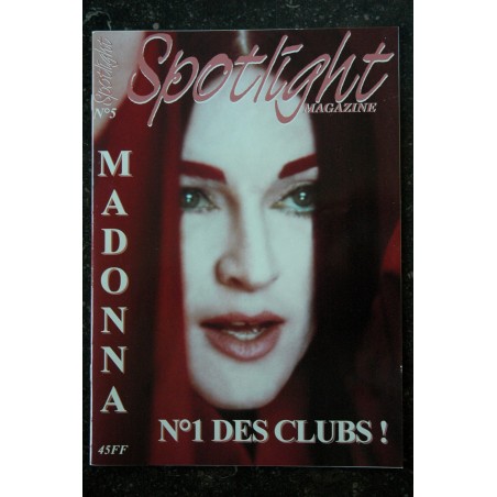 SPOTLIGHT 6 JUIN 1999 MADONNA LIKE A PRAYER CALENDAR GIRL COLLECTORS