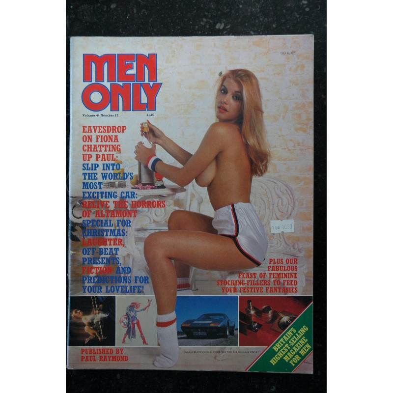 MEN ONLY 44/12 The Rolling Stones The Truth Lanzerotica Paul Raymond Interview