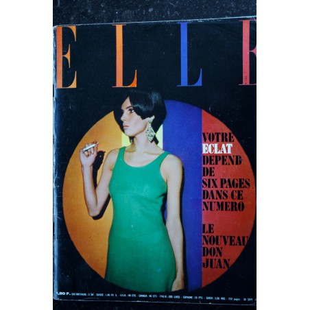 ELLE 1032 - 30 septembre 1965 - La robe bistrot - Miss Style Elle