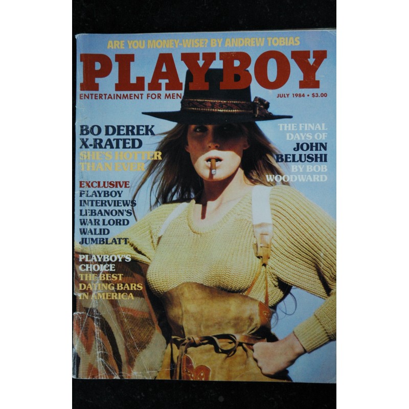 PLAYBOY US 1984 07 COVER BO DEREK PHOTOGRAPHY JOHN DEREK LIZ STEWART