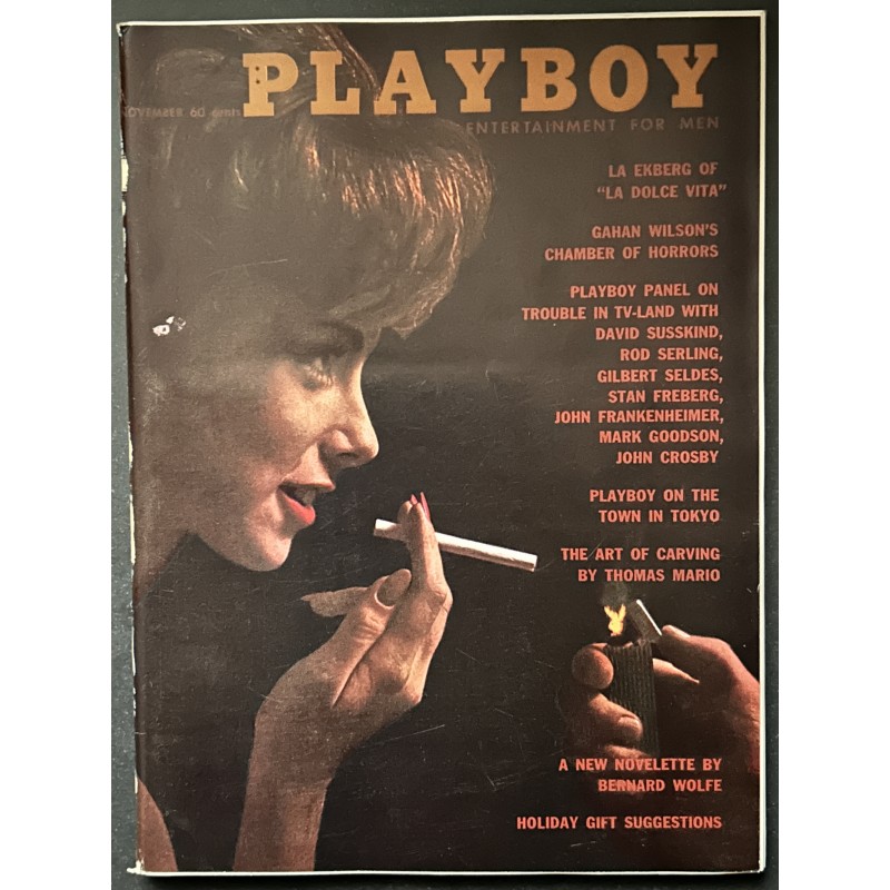 PLAYBOY US 1961 11 NOVEMBER ANITA EKBERG DIANNE DANFORD LARRY SIEGEL VARGAS DAVID SUSSKIND JAPON TOKYO