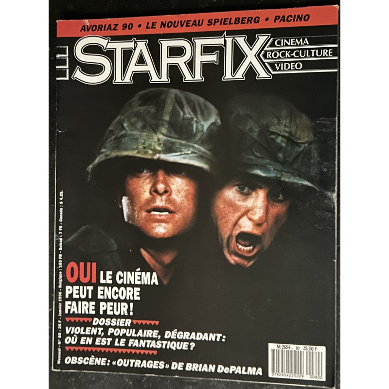 STARFIX 080  n° 80 1990 AVORIAZ 90 SPIELBERG  PACINO  BRIAN de PALMA