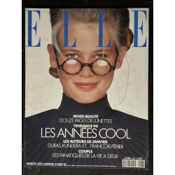 ELLE 2297 janvier 1990 Cover Claudia Schiffer Tendances 90 Les Années Cool