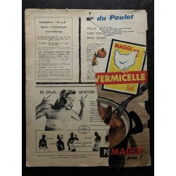 ELLE 680 JANVIER 1959 COVER ROMY SCHNEIDER SPECIAL ANNEE 1958