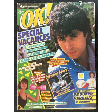 OK ! âge tendre 493  JEAN-LUC LAHAYE WHAM