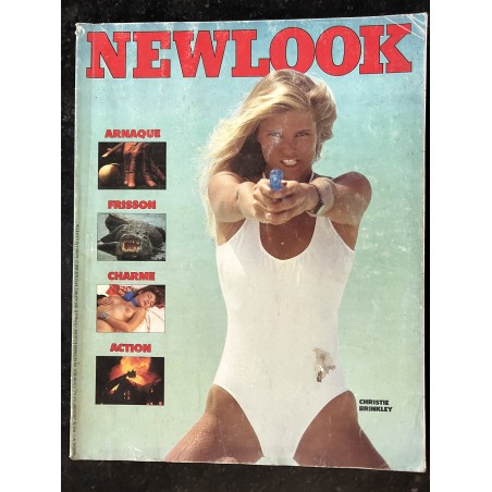 NEWLOOK 001 N° 1 RARE COLLECTOR 1983 CHARME COVER CHRISTIE BRINKLEY JEANLOUP SIEFF