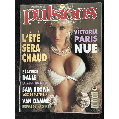 PULSIONS 18 SAM BROWN VAN DAMME BEATRICE DALLE VICTORIA PARIS INTEGRAL NUDES