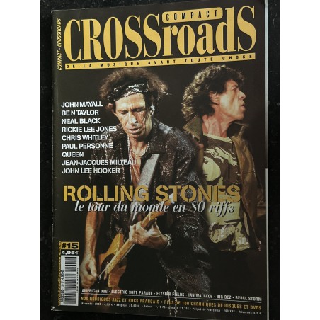 Cross Roads 15 novembre 2003 Rolling Stones John Mayall Ben Taylor Queen John Lee Hooker