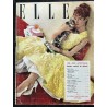 ELLE   503   1 août 1955 - Brigitte Bardot Cover + 2 p. - Françoise Giroud - Irwin Shaw - 68 pages FASHION VINTAGE