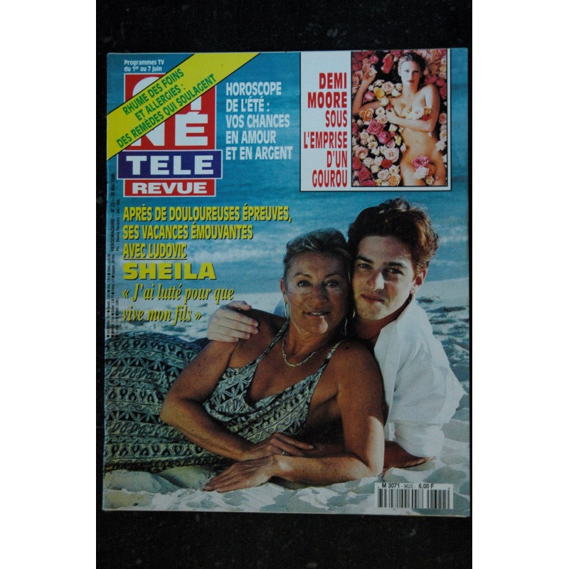 CINE TELE REVUE 1996 9626  PAMELA ANDERSON  cover + 6 p  FARRAH FAWCETT  GEORGES CLOONEY
