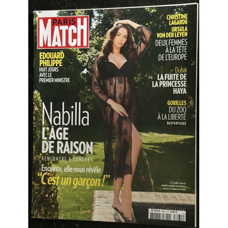 PARIS MATCH N° 3661 Juillet 2019 Cover Nabilla l' âge de raison